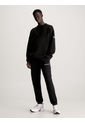 Pantalón Negro De Chándal De Felpa De Algodón Calvin Klein de Calvin Klein
