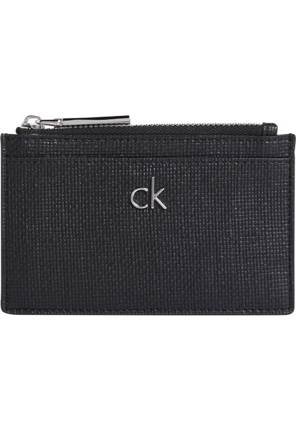 Tarjetero Negro Con Monedero Ck Daily Calvin Klein