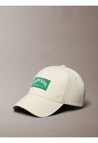 Gorra Beige De Algodón Con Diseño Gráfico Calvin Klein Calvin Klein