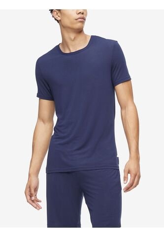 Camisera Azul Cuello Redondo Para Hombre Calvin Klein Calvin Klein