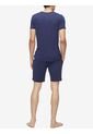 Camisera Azul Cuello Redondo Para Hombre Calvin Klein de Calvin Klein