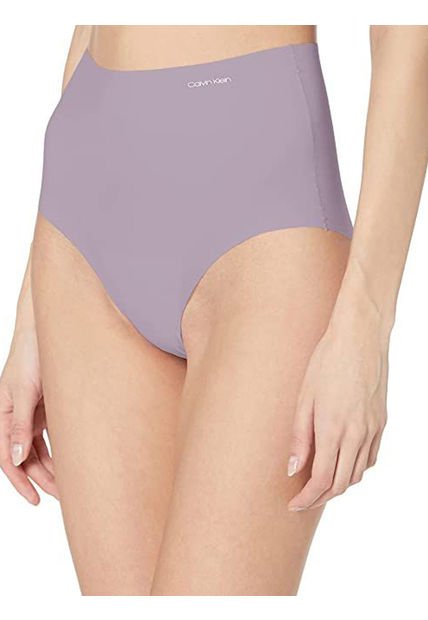 Pantie Morado Tipo Histers De Tiro Alto Calvin Klein