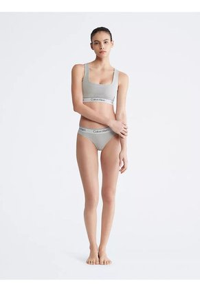 Top Gris Con Logo Para Mujer Calvin Klein