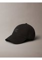 Gorra Negra De Lona Con Monograma Calvin Klein de Calvin Klein