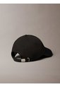 Gorra Negra De Lona Con Monograma Calvin Klein de Calvin Klein