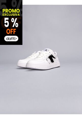 Tenis Blanco Niña Deportivos Calvin Klein Calvin Klein