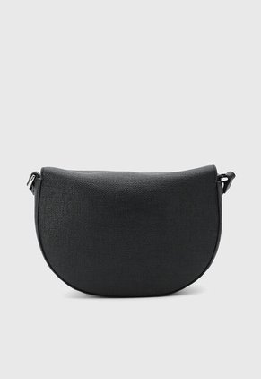 Bolso Manos Libres Calvin Klein Saddle Negro
