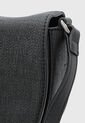 Bolso Manos Libres Calvin Klein Saddle Negro de Calvin Klein