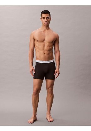 Pack Multicolor De 3 Bóxers Ajustados - Icon Cotton Stretch Calvin Klein