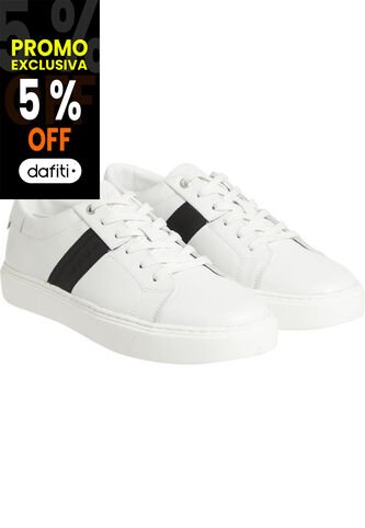 Tenis Casual Con Raya Diagonal En El Lateral Para Hombre Calvin Klein Calvin Klein