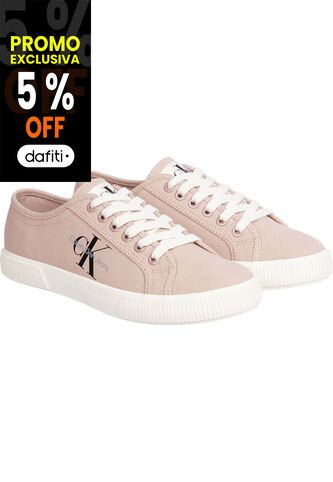 Tenis Rosado Bajas Informales Calvin Klein Calvin Klein