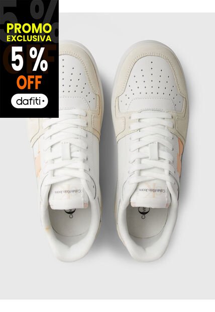 Tenis Blanco Basket Cupsole Calvin Klein