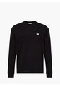Camiseta Negra De Manga Larga Con Textura Ligera Calvin Klein de Calvin Klein