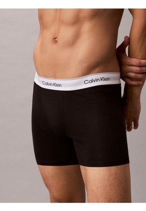 Pack Multicolor De 3 Bóxers Ajustados - Icon Cotton Stretch Calvin Klein