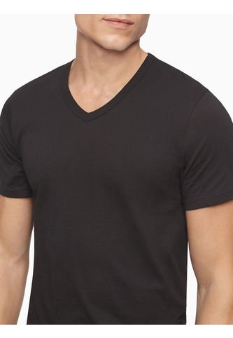 Calvin Klein - Camiseta 3 Pack Negro Calvin Klein