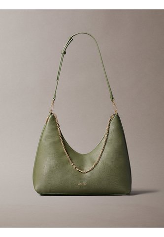 Bolso Verde Hobo Con Cadena Calvin Klein Calvin Klein
