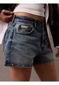 Short De Jean 90's De Talle Medio Calvin Klein de Calvin Klein