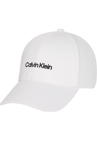 Gorra Blanca Con Logotipo Bordado Calvin Klein Calvin Klein