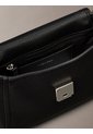 Bolso Negro Cruzado Con Emblema Calvin Klein de Calvin Klein