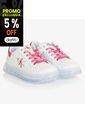 Tenis Blancos Con Detalle Y Cordones Rosados Calvin Klein de Calvin Klein