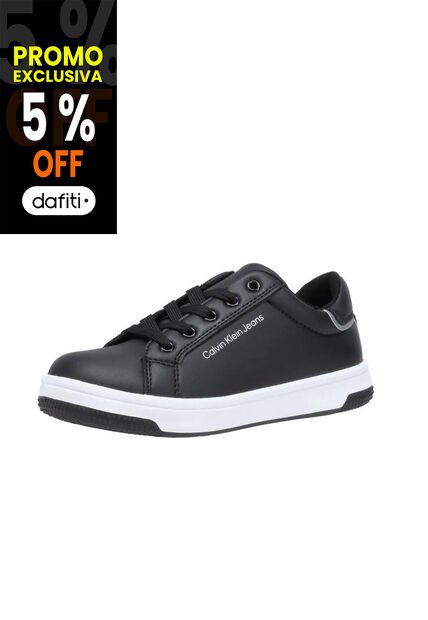 Tenis Negros Casuales Para Niño Calvin Klein