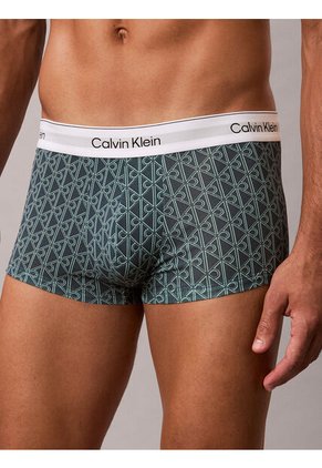 Pack Multicolor De 3 Boxers Ajustados De Talle Bajo - Icon Cotton Stretch Calvin Klein