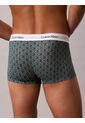 Pack Multicolor De 3 Boxers Ajustados De Talle Bajo - Icon Cotton Stretch Calvin Klein de Calvin Klein