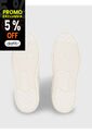 Tenis Blanco De Cuero Tipo Basket Calvin Klein de Calvin Klein
