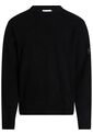 Suéter Negro Confort Fit De Licra Calvin Klein de Calvin Klein