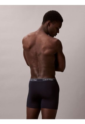 Pack Multicolor De 3 Bóxeres Sueltos Largos - Microfibre Stretch Calvin Klein