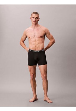 Pack Multicolor De 5 Bóxers Sueltos Largos - Microfibre Stretch Calvin Klein