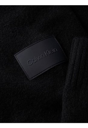Suéter Negro Confort Fit De Licra Calvin Klein