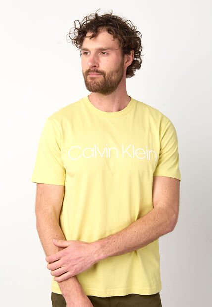 Camiseta Calvin Klein Amarillo