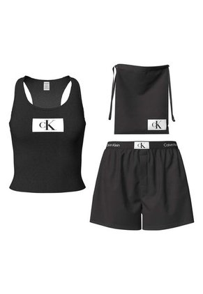 Set De Pijama Negra Para Mujer Calvin Klein