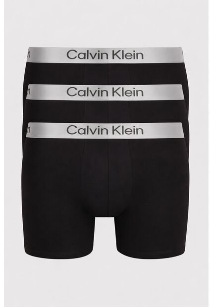 Pack Multicolor De 3 Bóxers Sueltos Largos - Micro Stretch Calvin Klein