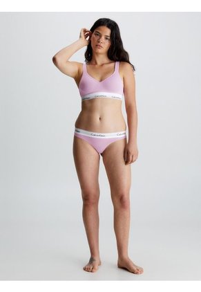 Pantie Rosada Tipo Tanga - Modern Cotton Calvin Klein