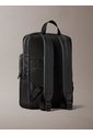Morral Negro Con Estampado De Emblema En Relieve Calvin Klein de Calvin Klein