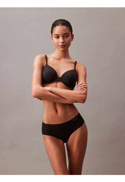 Panty Negro Hipster - Invisible Calvin Klein