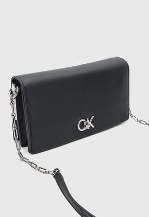 Bolso Manos Libres Calvin Klein Negro