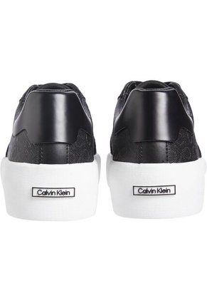 Tenis Negro Con Logo Calvin Klein