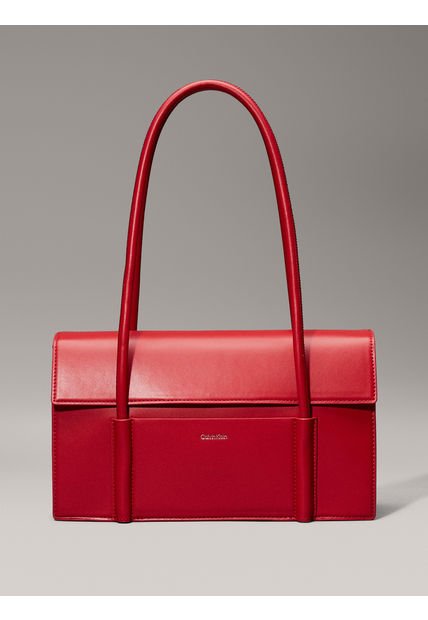 Bolso Rojo Elegante De Hombro Calvin Klein
