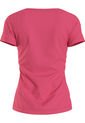 Camiseta Slim Con Cuello V Mujer Rosado Calvin Klein de Calvin Klein