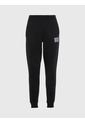 Pantalón De Chándal Con Logo De Algodón Negro Hombre Negro Calvin Klein de Calvin Klein