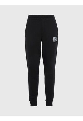 Pantalón De Chándal Con Logo De Algodón Negro Hombre Negro Calvin Klein