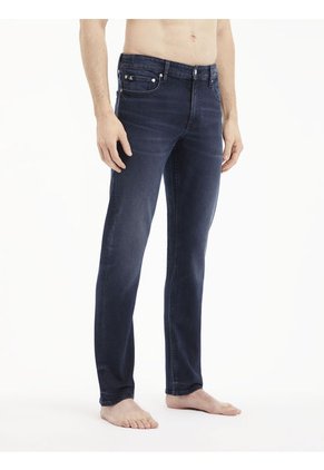 Jeans De Corte Slim Azul Calvin Klein