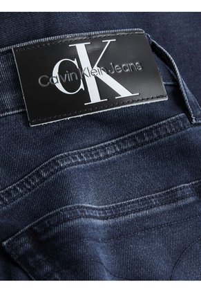 Jeans De Corte Slim Azul Calvin Klein