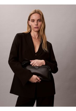 Bolso Negro Camera Cruzado Multicompartimiento Calvin Klein