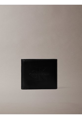 Billetera Negra Bold Plegable Calvin Klein Calvin Klein