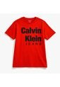 Camiseta Roja De Manga Corta Con Gráfico Dope Calvin Klein de Calvin Klein