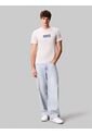 Camiseta Beige Con Box Logo Calvin Klein de Calvin Klein